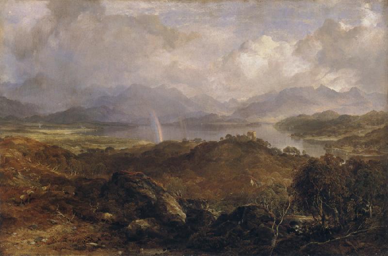 Horatio Mcculloch My Heart's in the Highlands Germany oil painting art